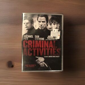Criminal Activities DVD (2015) John Travolta, Michael Pitt, Dan Stevens Crime